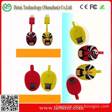 2014 Chepest Funny Face USB Flash Drive 2.0 with High Quality Low Cost